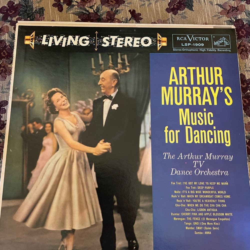 Arthur‎ Murray’s music for dancing  vinyl record Album Vintage